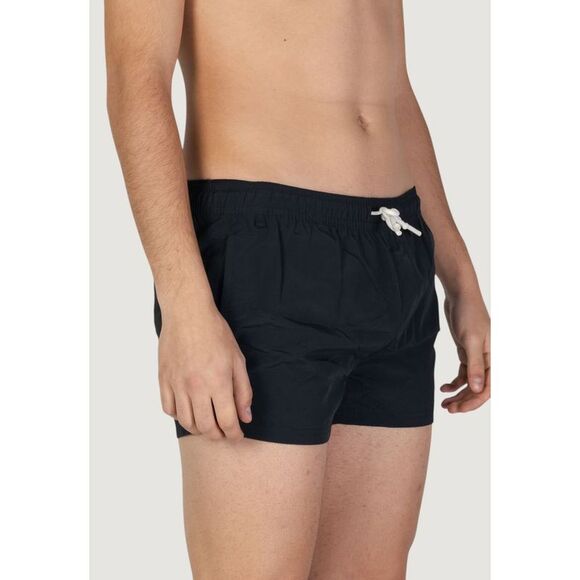 Hamaki-Ho Black Polyester Swim Men's Shorts - Picture 5 of 5